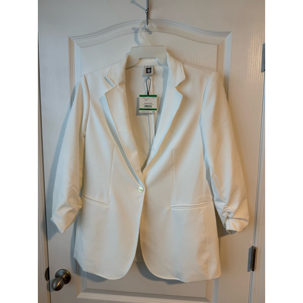 Anne Klein Cream Blazer
